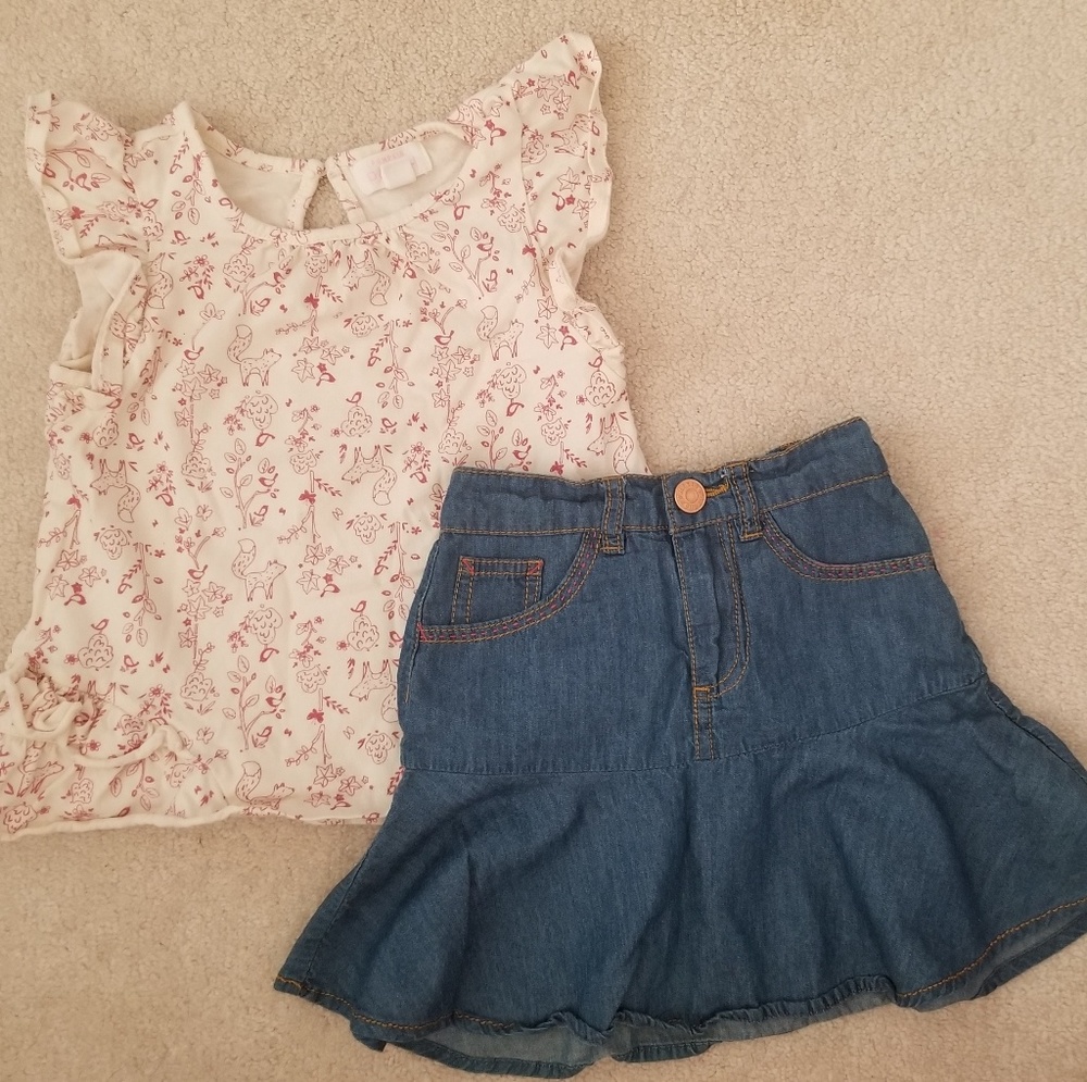 Girls outfit size 2-3 years By Pumpkin Patch